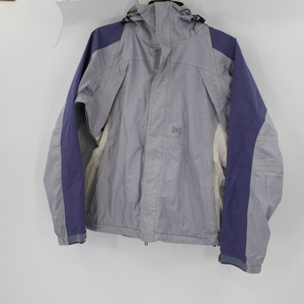 Burton AK ski jacket women's XS gore tex ski snowboard full zip hooded nylon